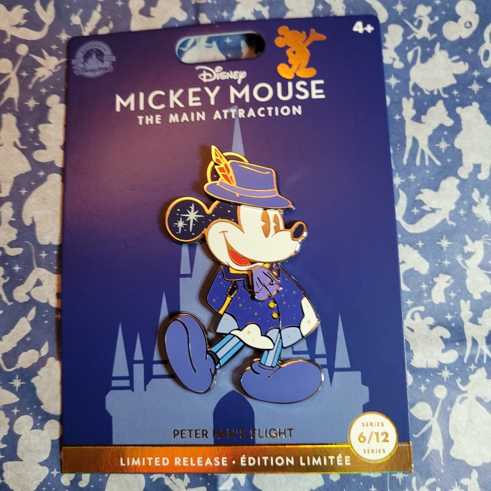 Disney | Mickey Mouse Peter Pans Flight Main Attraction Pin